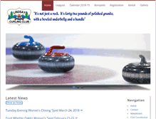 Tablet Screenshot of lindsaycurling.com